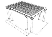 Load image into Gallery viewer, Pergola Plans: Harmony in Design: A Pergola for a Balanced Outdoor Space