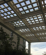 Load image into Gallery viewer, Architectural Plans - Coffered Trellis Ceiling Pergola - 12' x 12'