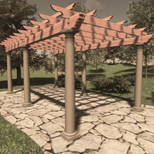 Load image into Gallery viewer, 10 x 10 Pergola Design Rendering 
