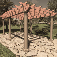 Load image into Gallery viewer, 10 x 10 Pergola Design Rendering