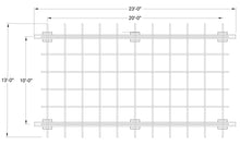 Load image into Gallery viewer, Pergola Kit - Freestanding - 10' x 20'